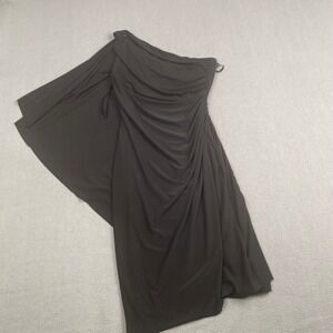 Lauren Ralph Lauren Women's‎ size 8 Black One-Shoulder Dress, Stretch